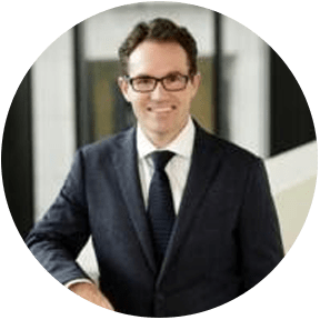 Business man wearing glasses smiling